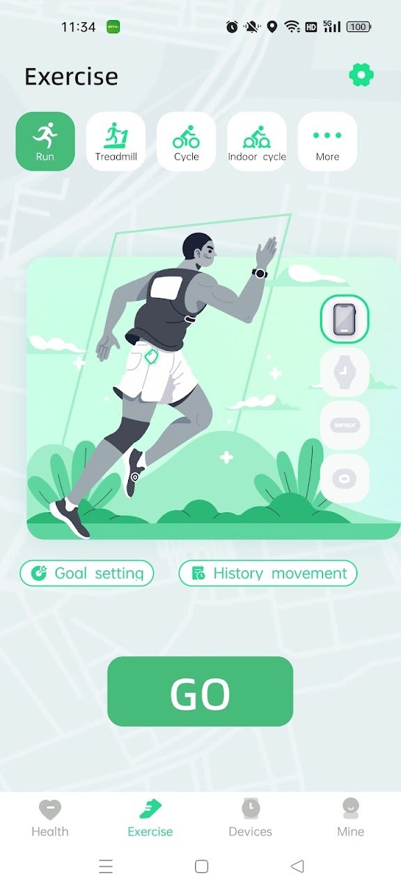 Exercise & Route Tracking